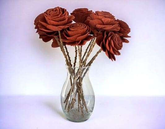 Stemmed Wood Flowers - New Beauty Spice - Luv Sola Flowers