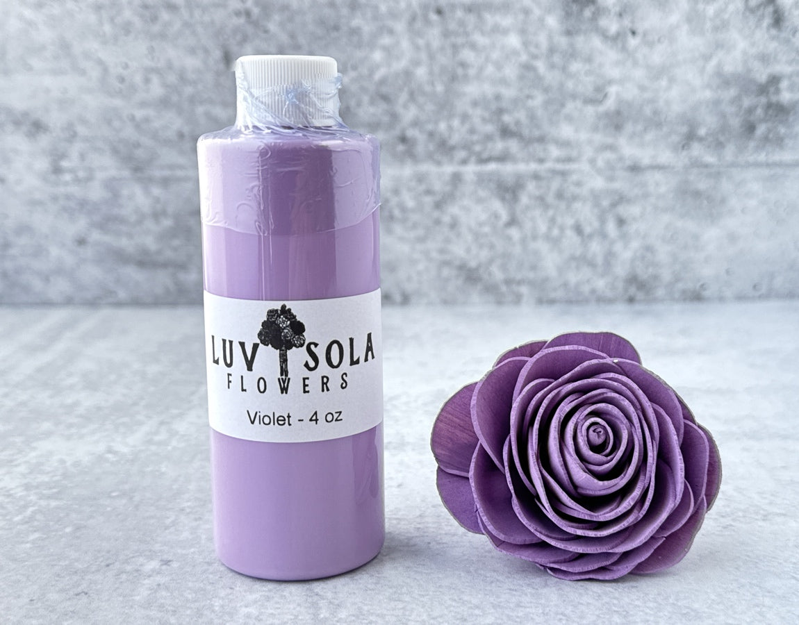 Wood Flower Dye - Violet - Luv Sola Flowers