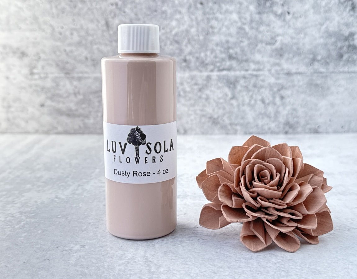 Wood Flower Dye - Dusty Rose - Luv Sola Flowers