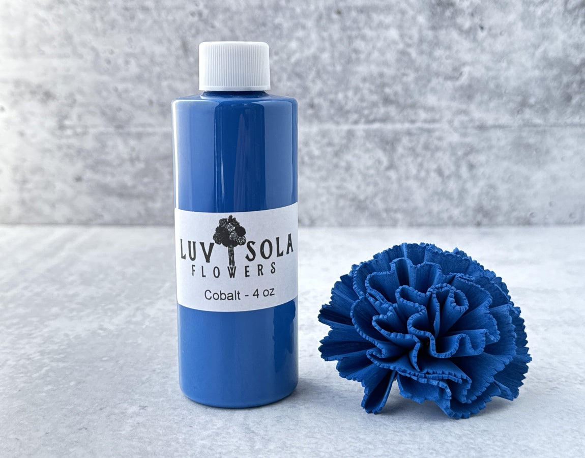 Wood Flower Dye - Cobalt - Luv Sola Flowers