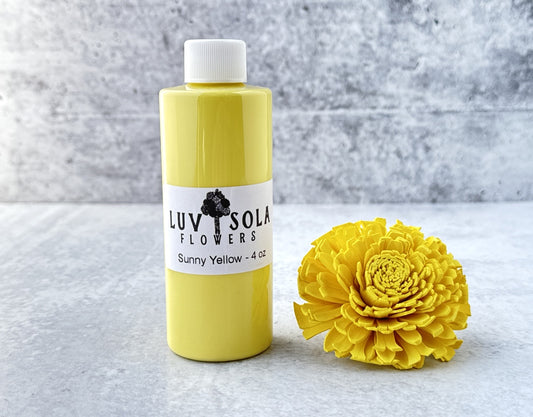 Wood Flower Dye - Sunny Yellow - Luv Sola Flowers