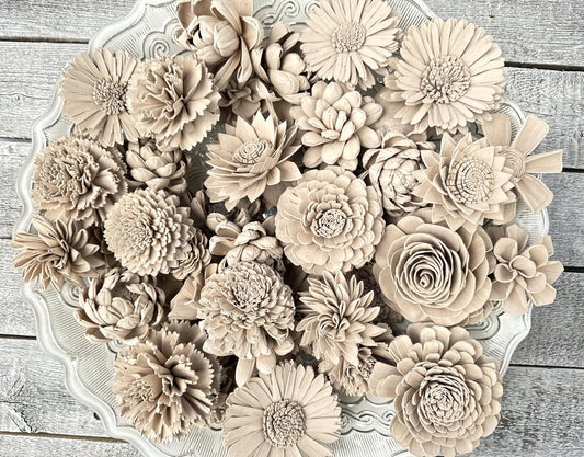 Sola Wood Flowers - Oat Dyed Flowers - Luv Sola Flowers