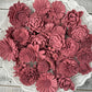 Sola Wood Flowers - Burgundy Dyed Flowers - Luv Sola Flowers