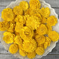 Sola Wood Flowers - Yellow Dyed Flowers - Luv Sola Flowers