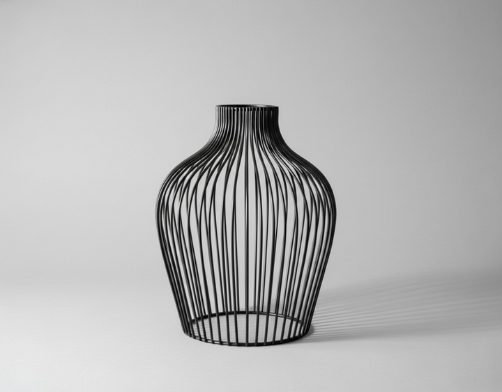 Aztec Vase - Black - Luv Sola Flowers