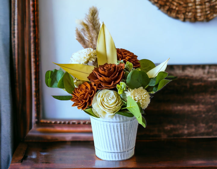 Sola Wood Flowers - Boho Style Tin - Luv Sola Flowers