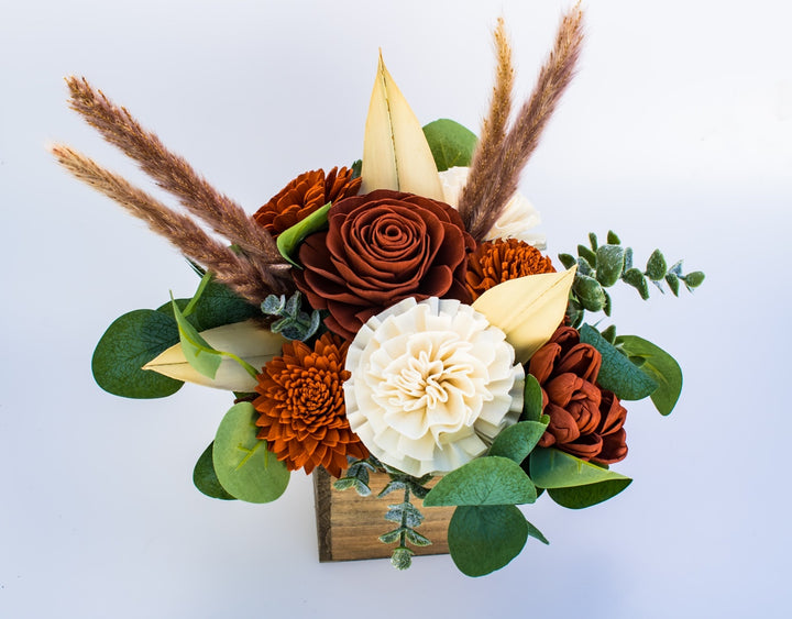 Sola Wood Flowers - Boho Style Wood Box - Luv Sola Flowers