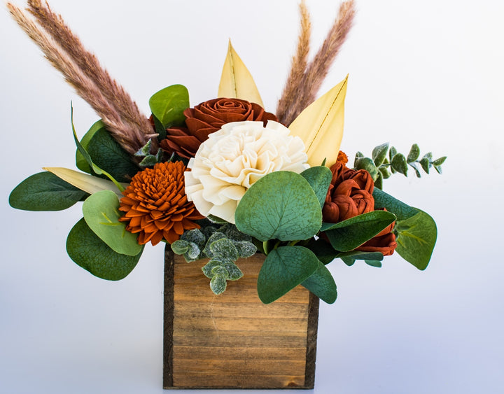 Sola Wood Flowers - Boho Style Wood Box - Luv Sola Flowers