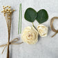 Sola Wood Flowers - Boutonniere Raw - Luv Sola Flowers