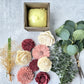 Sola Wood Flowers - Burgundy and Rose Wood Box - Luv Sola Flowers