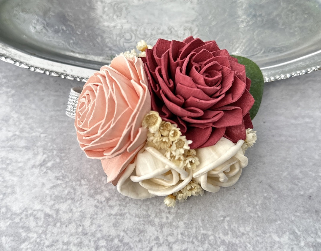 Sola Wood Flowers - Custom Corsage - Luv Sola Flowers