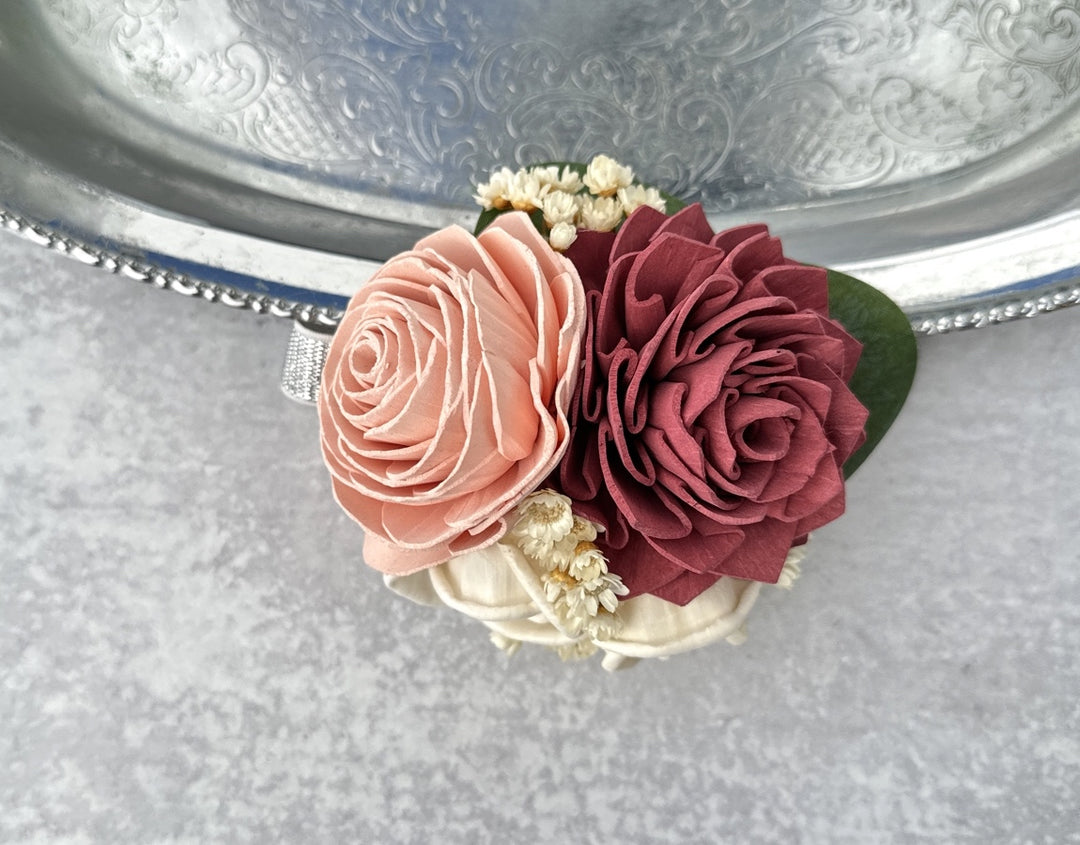 Sola Wood Flowers - Custom Corsage - Luv Sola Flowers