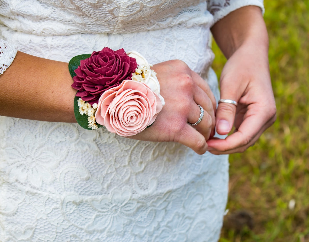 Sola Wood Flowers - Custom Corsage - Luv Sola Flowers