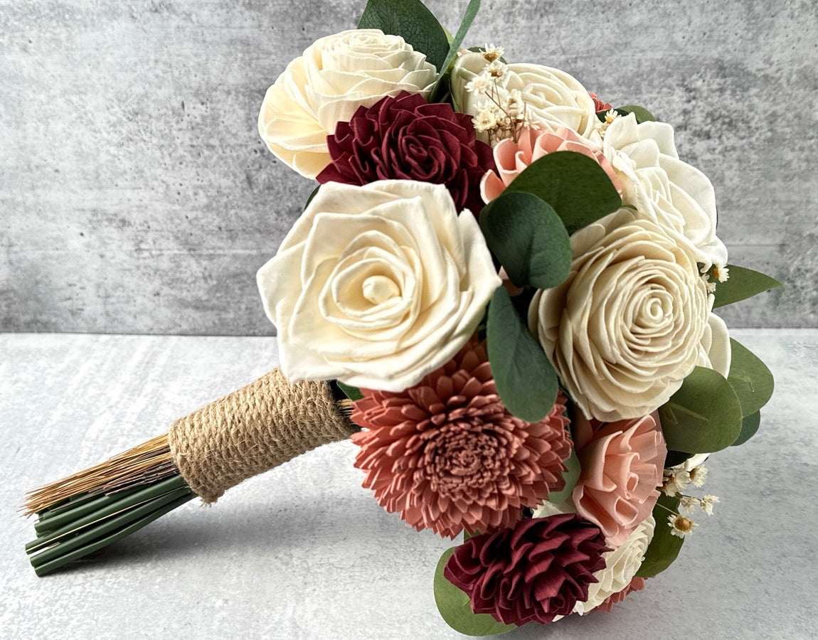 Sola Wood Flowers - Custom Large Bridal Bouquet - Luv Sola Flowers