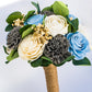 Sola Wood Flowers - Custom Medium Bridal Bouquet - Luv Sola Flowers