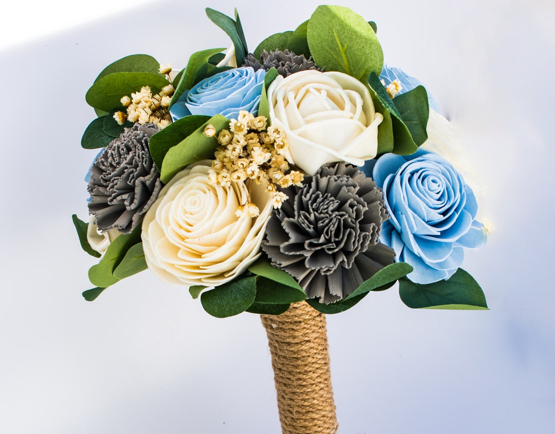 Sola Wood Flowers - Custom Medium Bridal Bouquet - Luv Sola Flowers