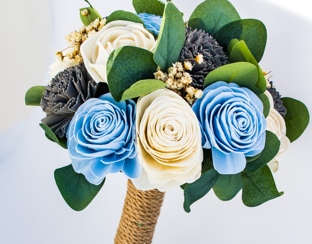 Sola Wood Flowers - Custom Medium Bridal Bouquet - Luv Sola Flowers