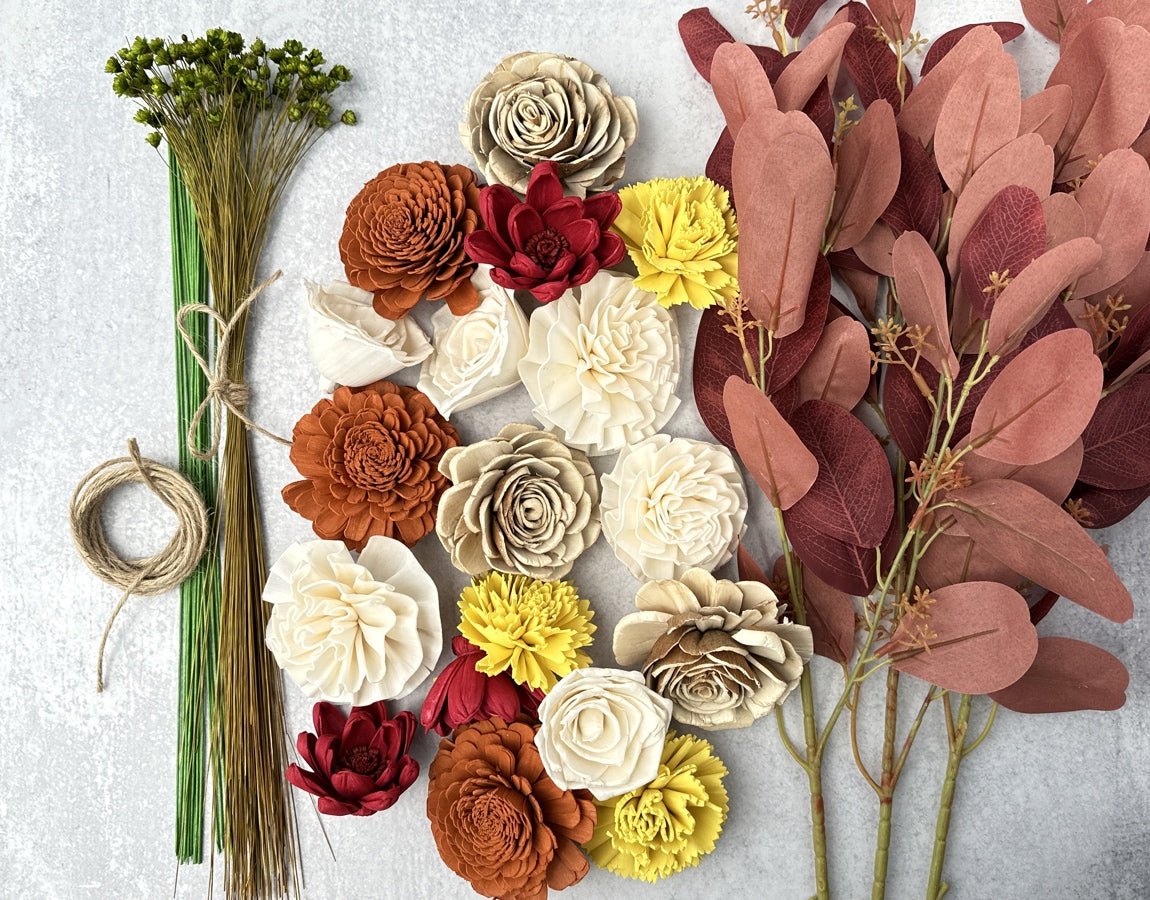 Sola Wood Flowers - FALL'n in Love Bouquet - Luv Sola Flowers