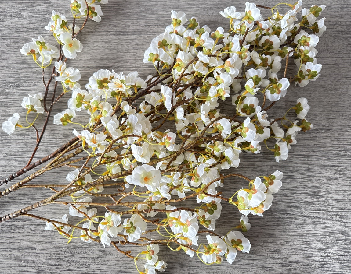 Faux Blossom - White (3 Stems) – Luv Sola Flowers