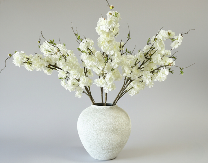 Faux Cherry Blossom - White - Luv Sola Flowers