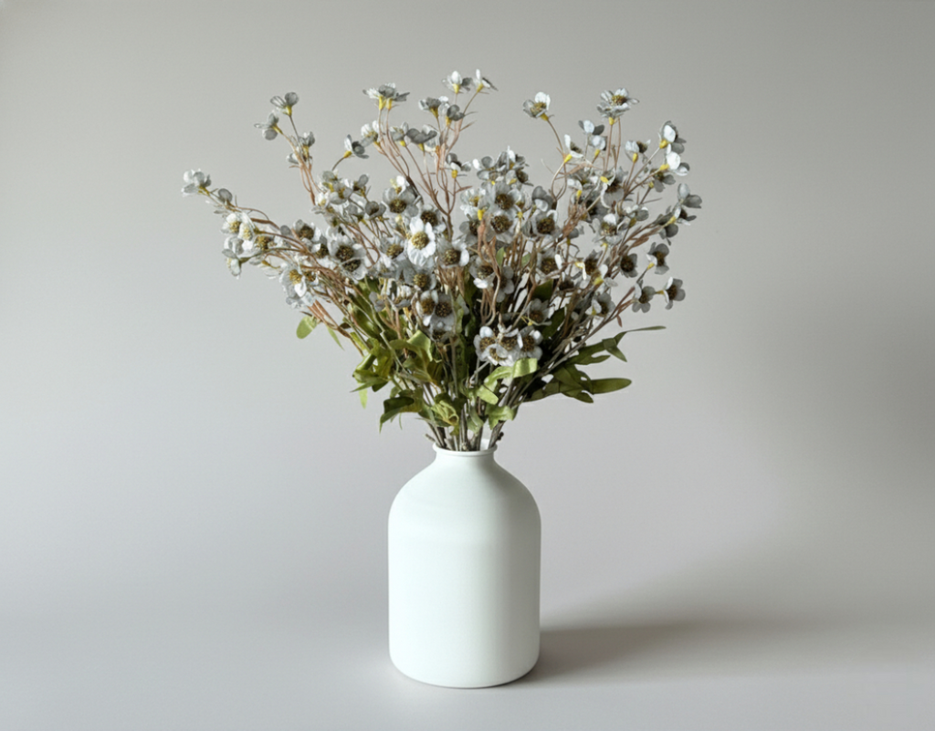 Faux Dogwood Flower - Blue Gray (10 Stems) – Luv Sola Flowers