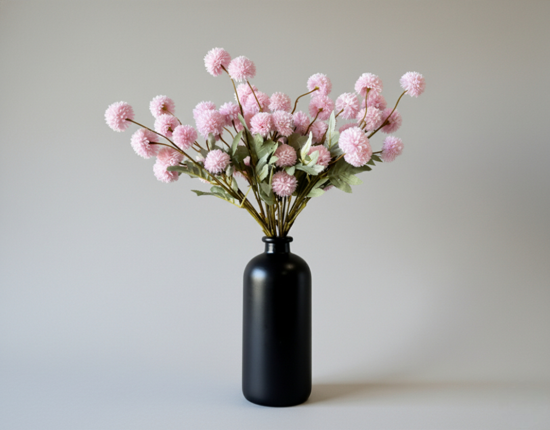 Faux Kiku Flower - Pink - Luv Sola Flowers