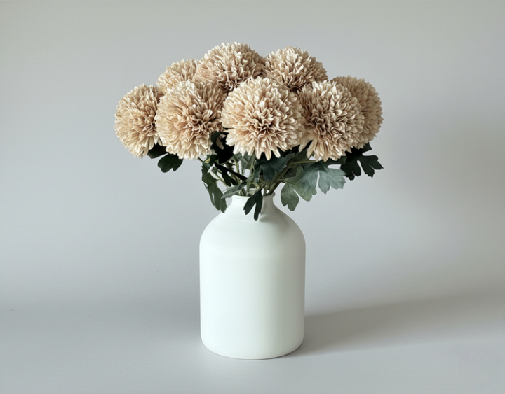 Large Faux Kiku Flower - Rose - Luv Sola Flowers