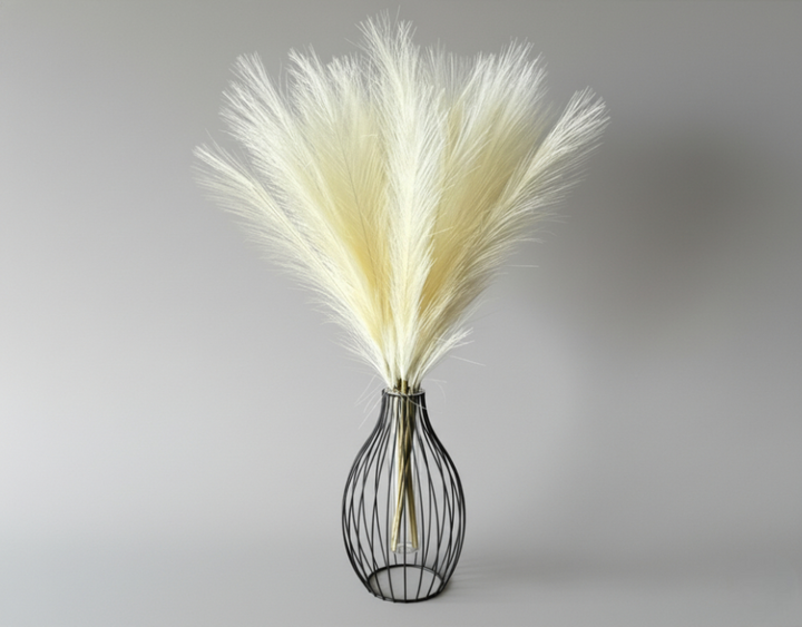 Faux Pampas Grass - Ivory - Luv Sola Flowers