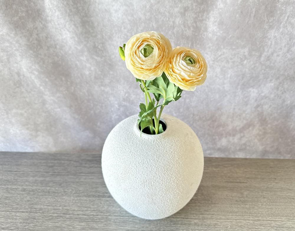 Faux Ranunculus - Cream - Luv Sola Flowers - Faux Filler
