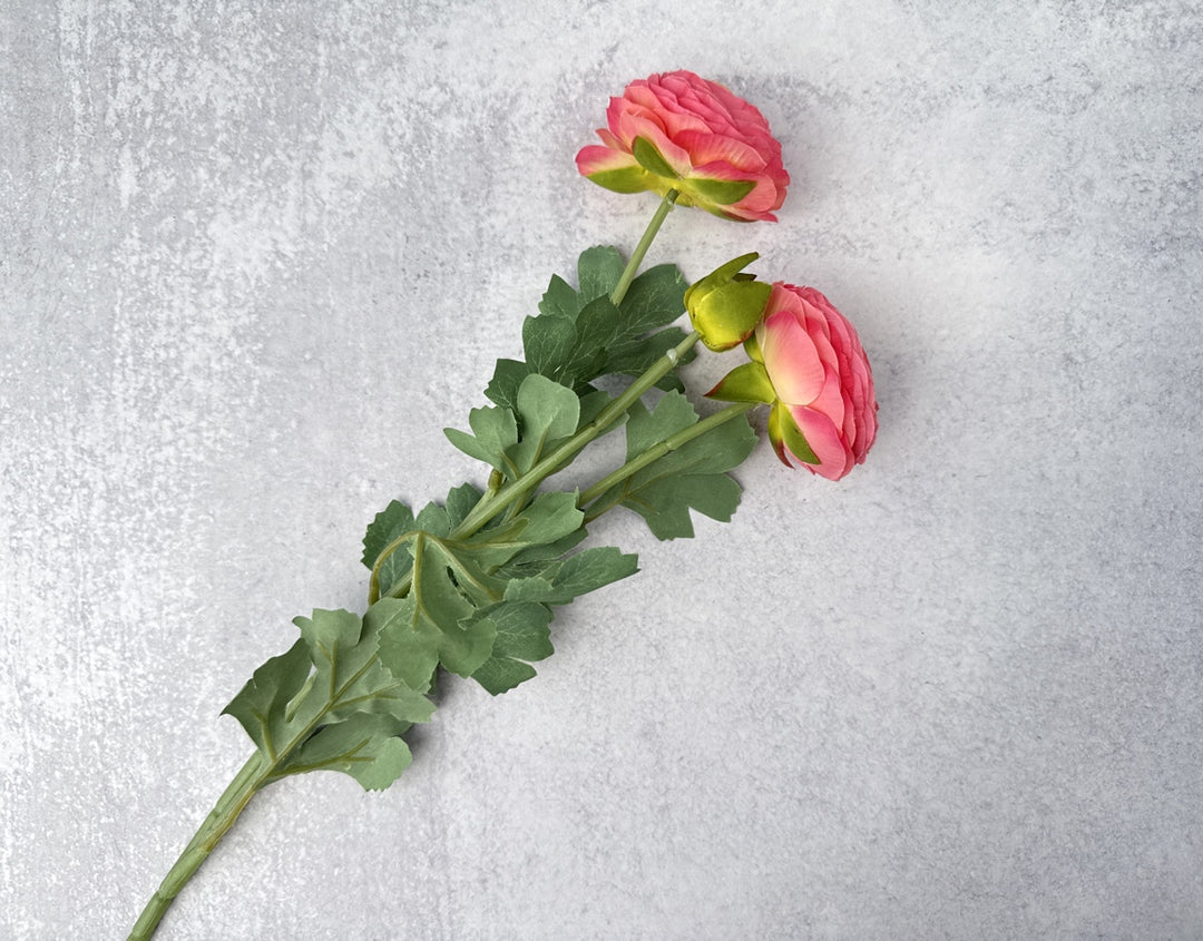 Faux Ranunculus - Pink - Luv Sola Flowers - Faux Filler