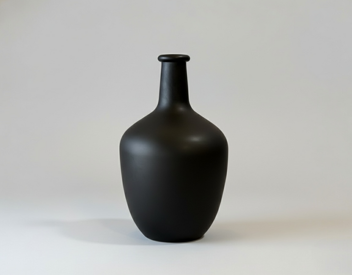 Jade Vase - Matte Black - Luv Sola Flowers