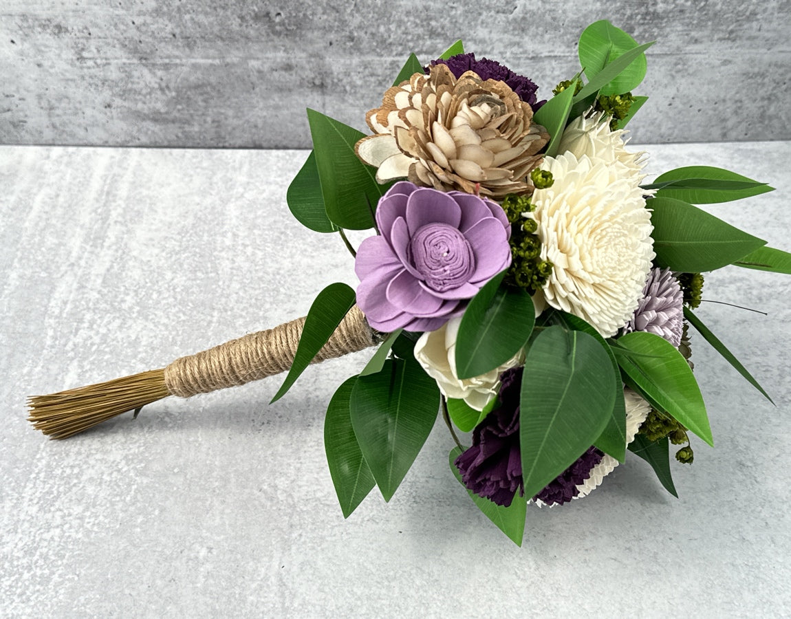 Sola Wood Flowers - Lavender Fields Bouquet - Luv Sola Flowers