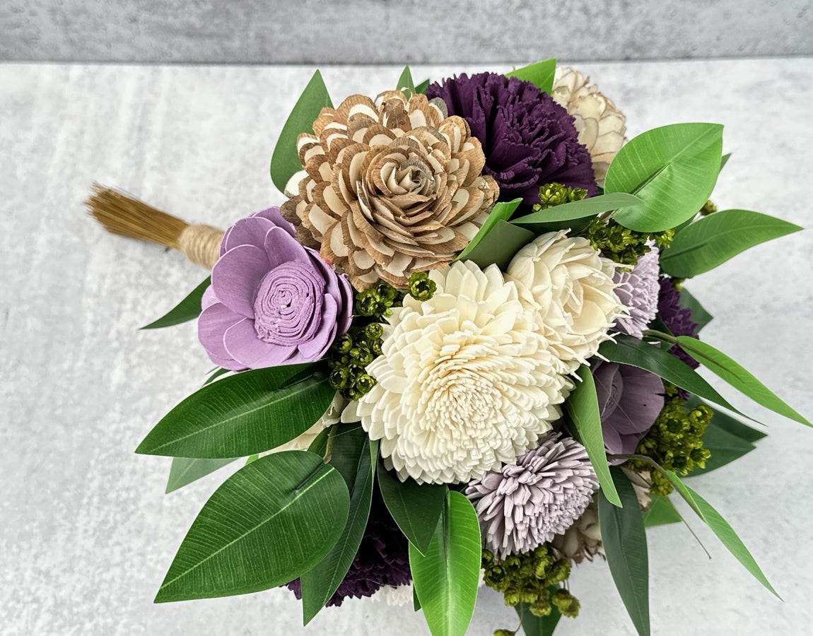 Sola Wood Flowers - Lavender Fields Bouquet - Luv Sola Flowers