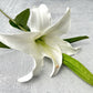 Real Touch Asiatic Lily - White - Luv Sola Flowers - Faux Filler