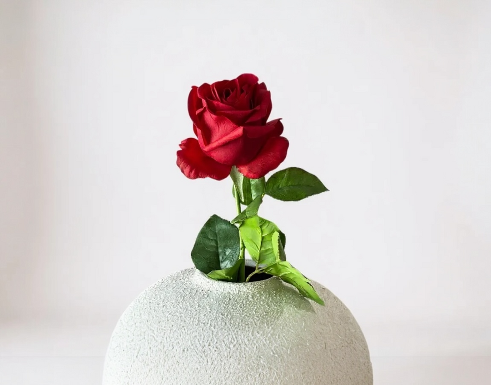 Real Touch Classic Rose - Red - Luv Sola Flowers - Faux Filler