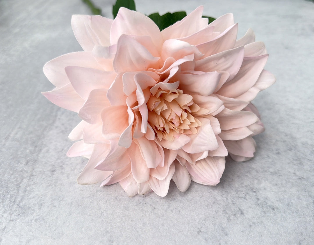 Real Touch Dahlia - Blush - Luv Sola Flowers - Faux Filler