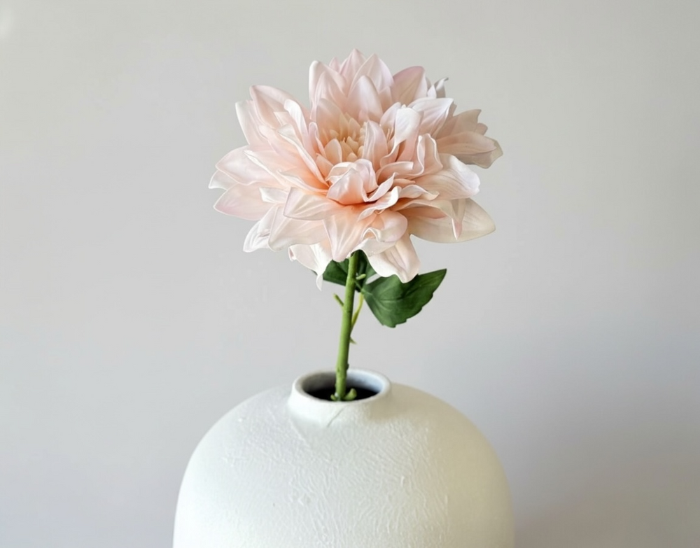 Real Touch Dahlia - Blush - Luv Sola Flowers - Faux Filler