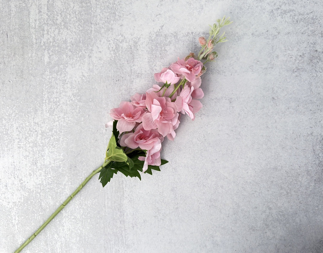 Real Touch Delphinium - Soft Pink - Luv Sola Flowers - Faux Filler