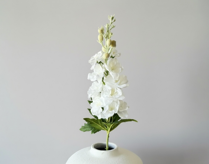 Real Touch Delphinium - White - Luv Sola Flowers - Faux Filler
