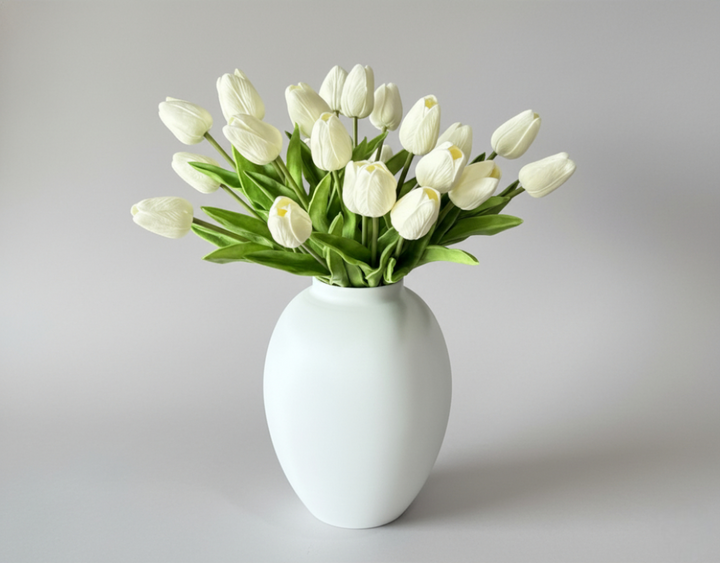 Real Touch Mini Tulip - Ivory - Luv Sola Flowers
