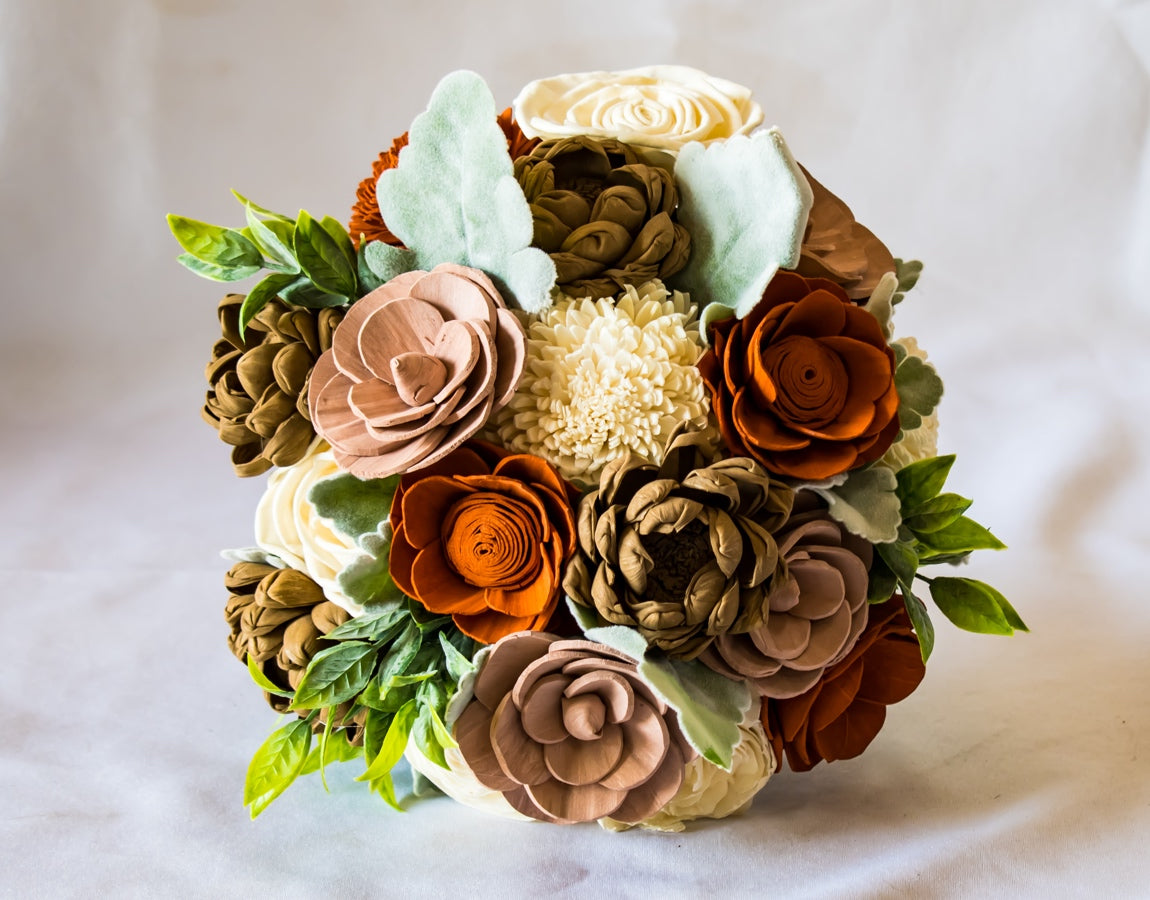Sola Wood Flowers - Rustic Romance Bouquet - Luv Sola Flowers