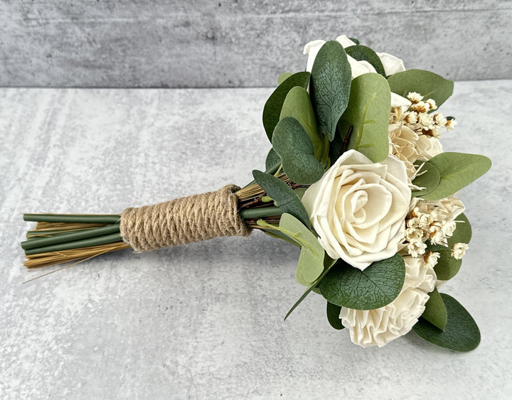Sola Wood Flowers - Small Bridesmaid Bouquet Raw - Luv Sola Flowers
