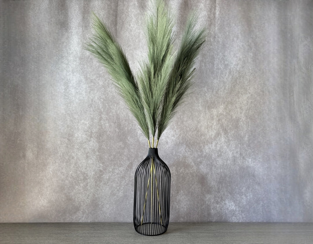 Tall Faux Pampas Grass - Green - Luv Sola Flowers