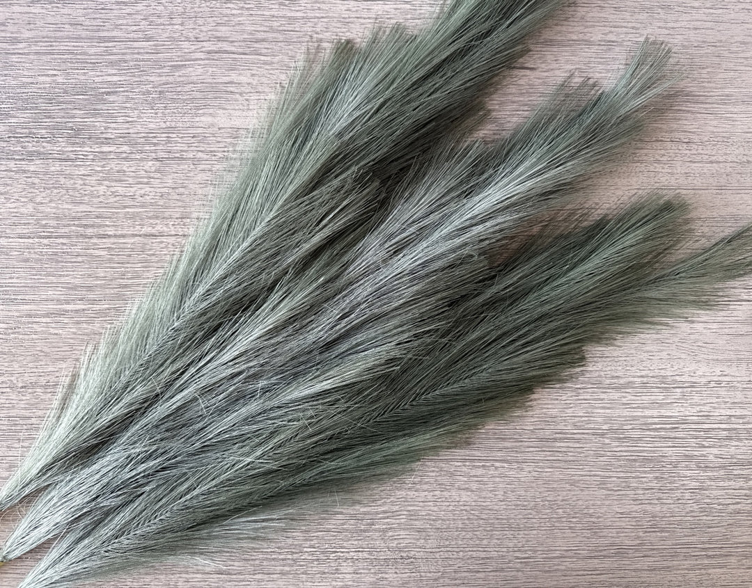 Tall Faux Pampas Grass - Sage - Luv Sola Flowers