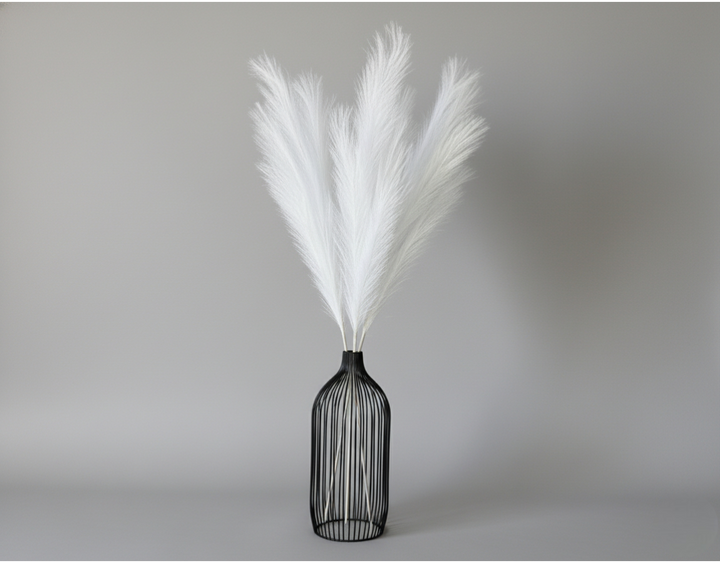 Tall Faux Pampas Grass - White - Luv Sola Flowers