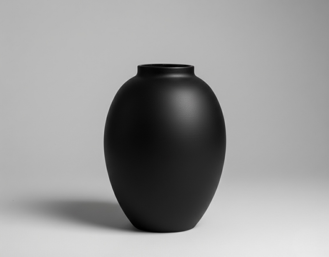 Tara Vase - Matte Black - Luv Sola Flowers