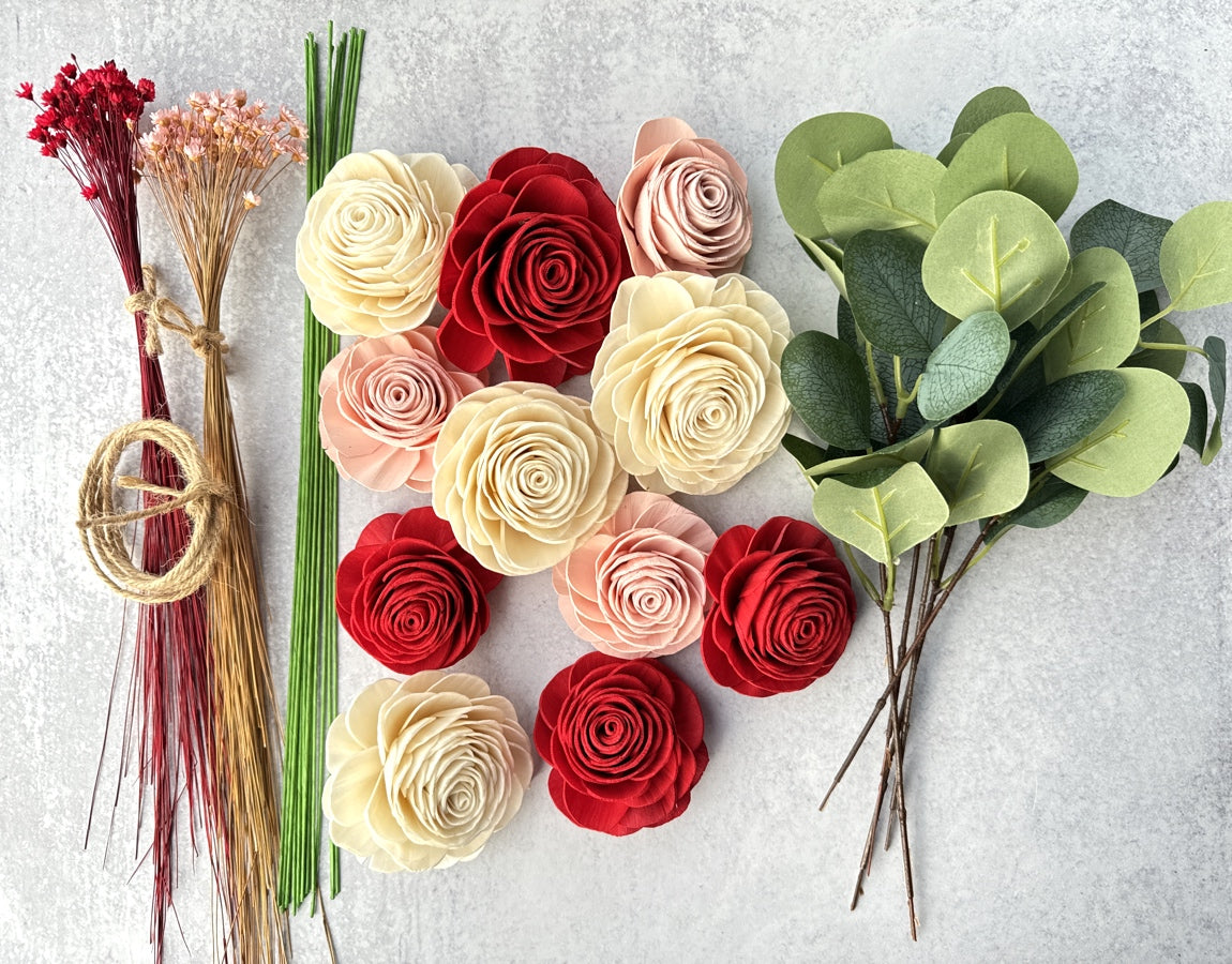 Sola Wood Flowers - Valentine's Day Bouquet - Luv Sola Flowers