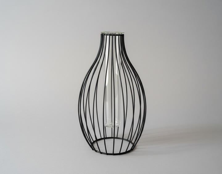 Zara Vase - Black - Luv Sola Flowers