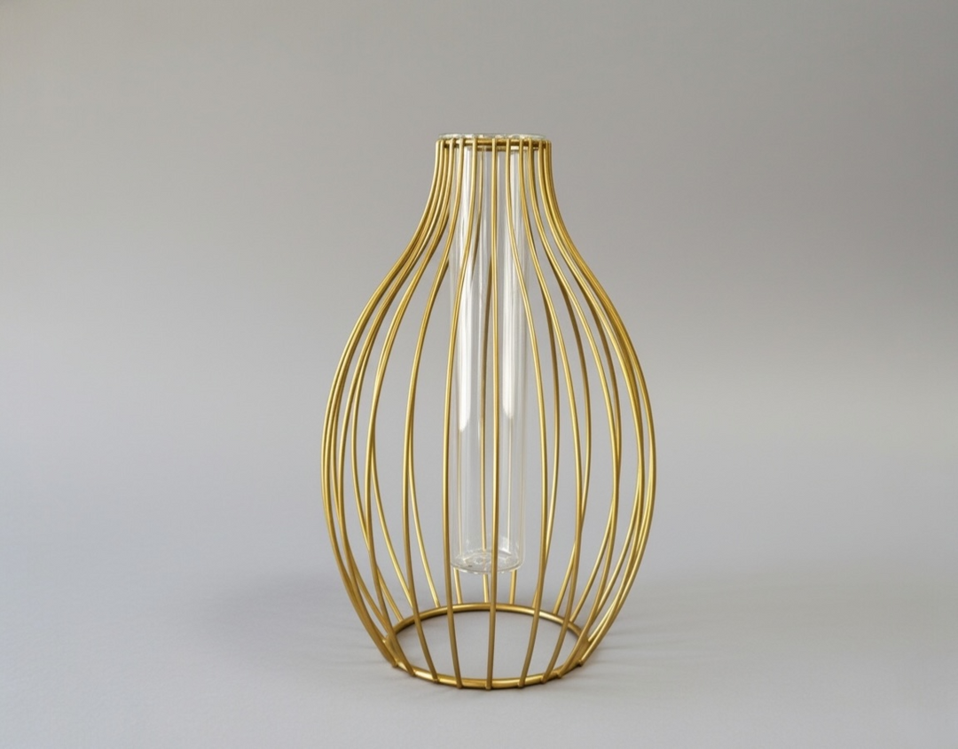 Zara Vase - Gold - Luv Sola Flowers