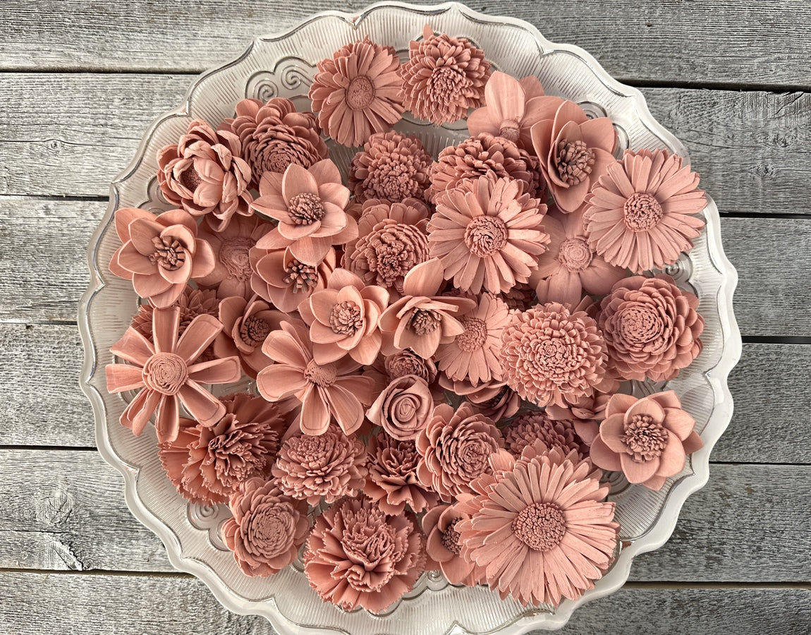 Sola Wood Flowers - Rose Dyed Flowers - Luv Sola Flowers
